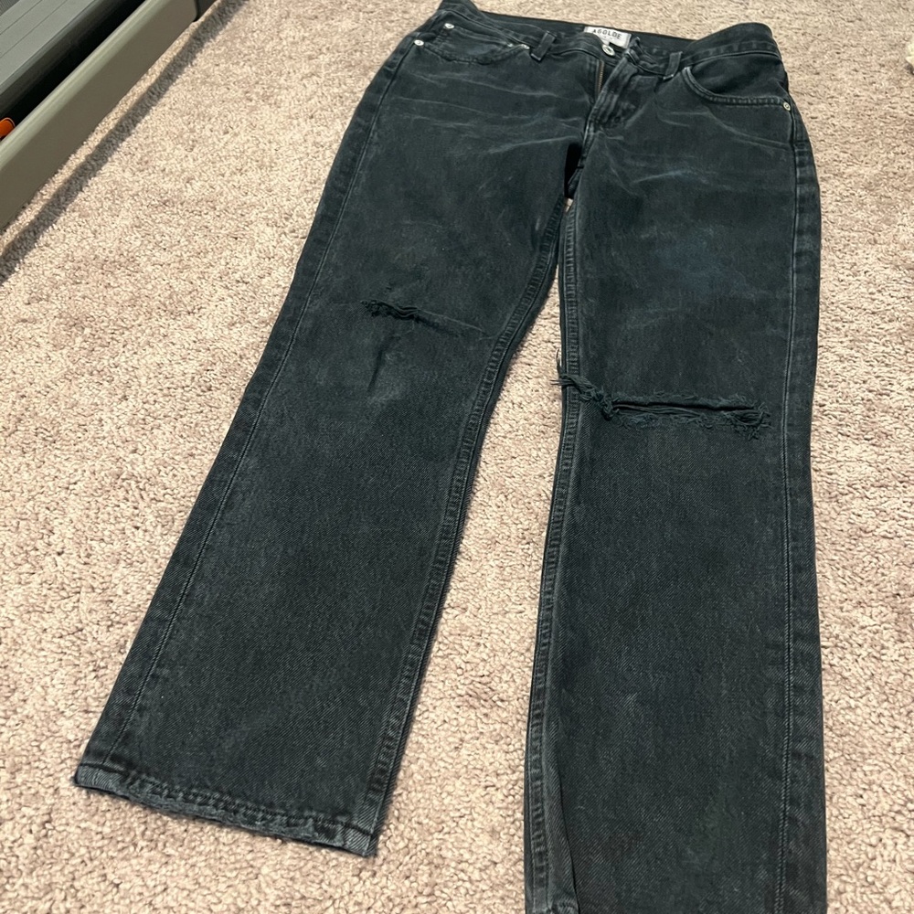 AGOLDE 90’s Pinch Waist High-Rise Straight Jeans